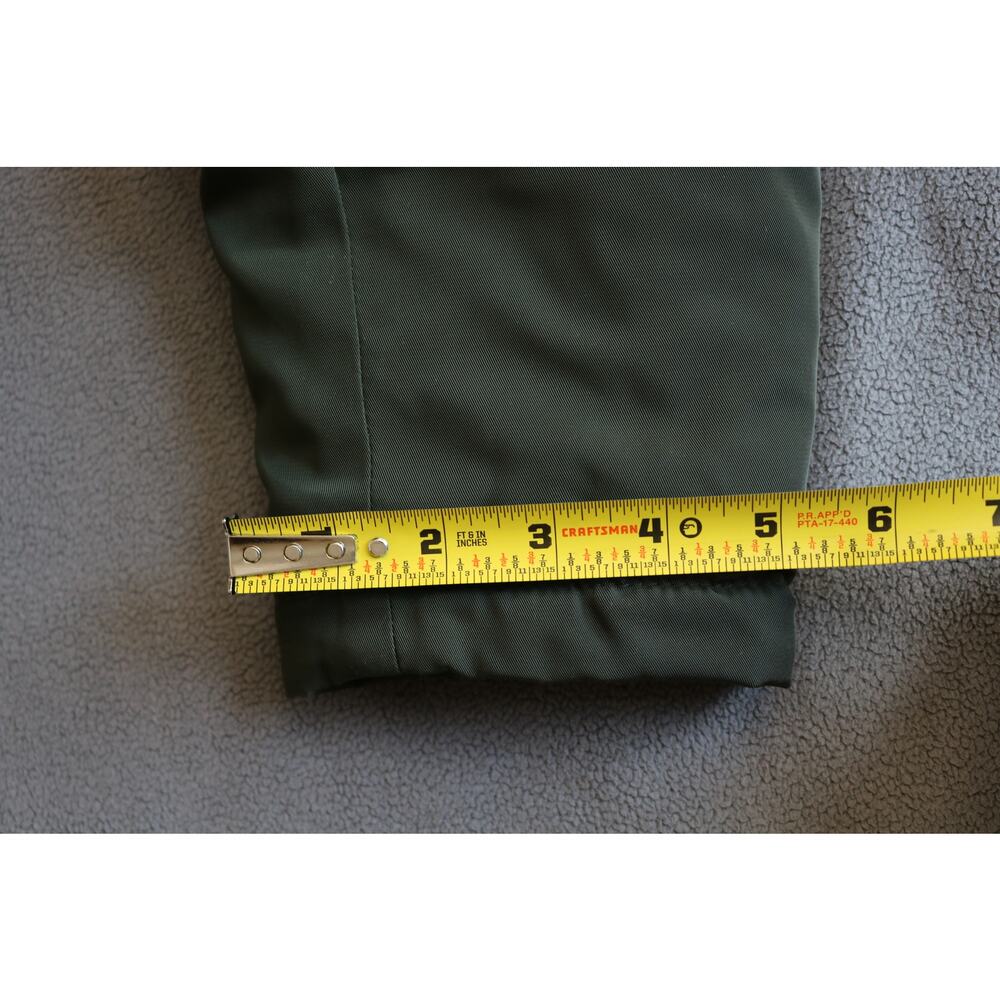 UNIVERSAL THREAD Winter Coat Women Large Green Chunky Cinched Waist Drawstring - Picture 10 of 16